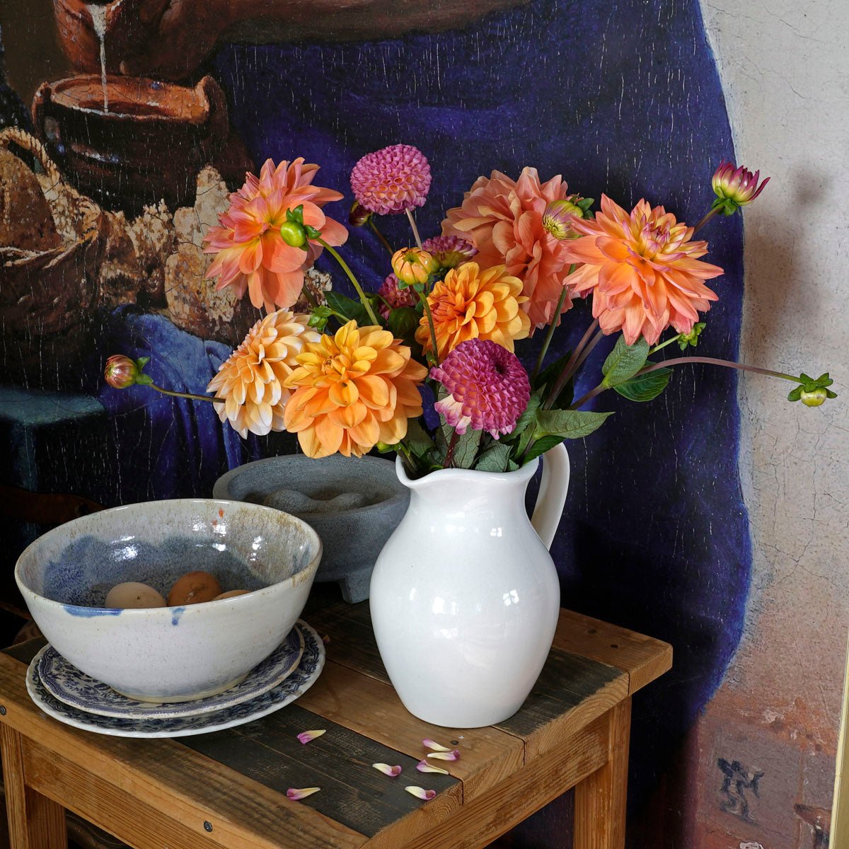 Dahlia Plukkie Plukkie mixture - Dahlias - Fluwel